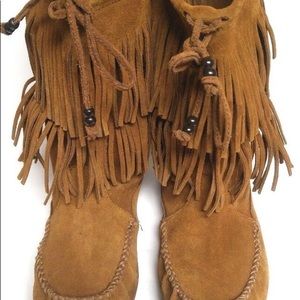 Ana Fringe Boots